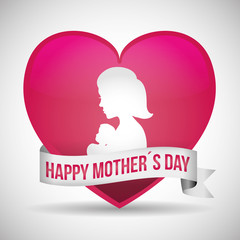 Happy Mothers day design 