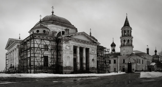 Boris and Gleb Monastery in the town of Torzhok.