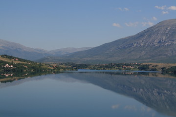Lake in Croatia, year 2010