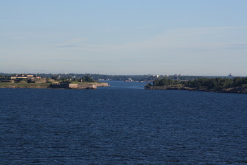 Fototapeta na wymiar Harbor of Helsinki, year 2011
