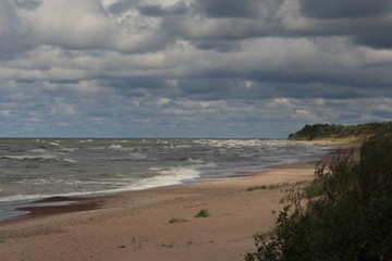Fototapeta na wymiar Dunes in Lithuania, year 2012
