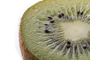 fresh isolated kiwi