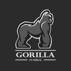 Gorilla symbol, logo, and other design.