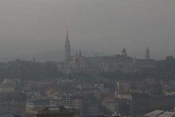 The view of Budapest, year 2008