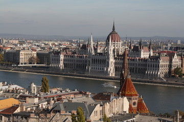 The view of Budapest, year 2008
