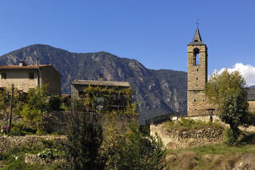 Fototapeta na wymiar Arseguel, Arseguell, Alt Urgell, Pyrenees mountains, Lleida, Spain