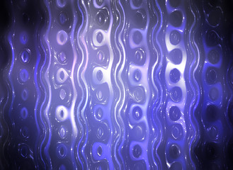 abstract background. violet background with waves and stars