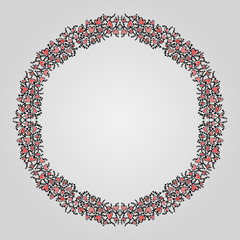 Hand drawn decorative frame