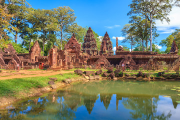 Fototapeta na wymiar Banteay Srei Temple , Siem Reap , Cambodia