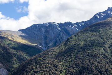 Snowy Mountain Ridge