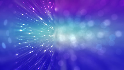 abstract blue background. explosion star.