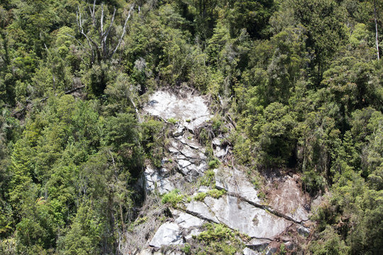 Mountainside Cliff Face