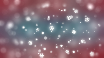 Christmas multicolored background. The winter background, fallin