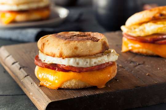 Homemade Breakfast Egg Sandwich