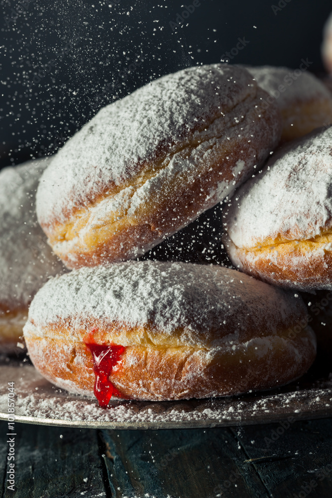 Sticker Homemade Sugary Paczki Donut