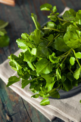 Raw Organic Green Watercress