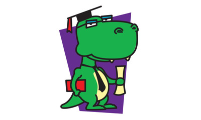 Dinosaur Graduation