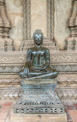 Buddhas in Haw Pha Kaeo, Vientiane, Laos