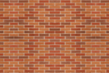 wall from bricks in bokeh( lens blurred)