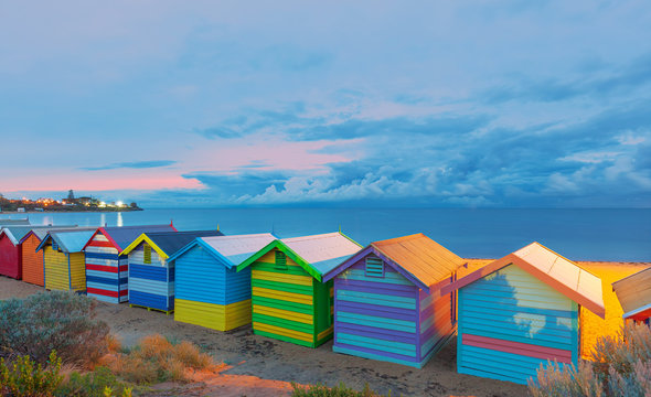 Brighton beach houses Australia