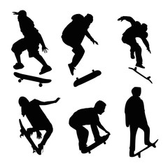 skateboard silhouette pack