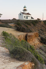 Fototapeta na wymiar Point Loma Lighthouse Cabrillo National Monument Pacific Coast