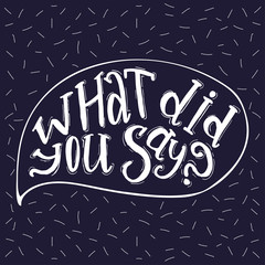 What did you say lettering composition.