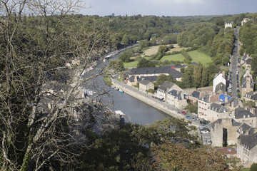 Vue du Ch&acirc;teau de Dinan
