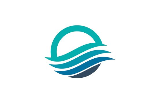 wave ocean logo