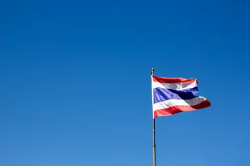 Fotobehang Thai flag © suwatwongkham