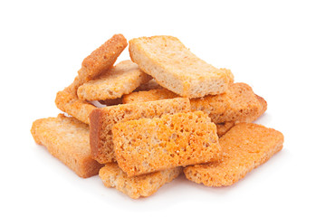 White bread crackers stick