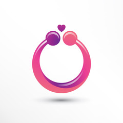 Couple Ring Logo