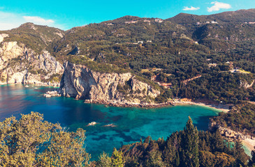 Obraz premium Corfu coast