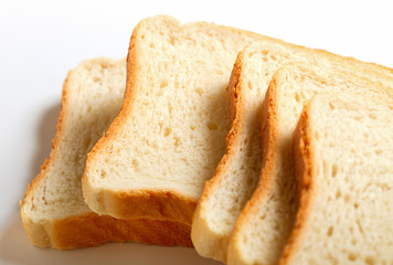 Wheat sliced bread.