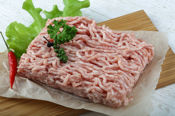 Raw minced meat