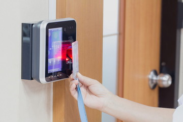 electronic key and finger access control system to lock and unlo