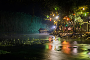 View from Akyaka River Gokova Turkey