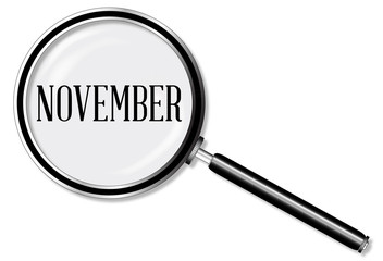 November Magnifying Glass