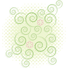 Swirl abstract background. Vector illustration.