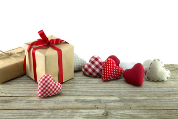 Hearts and presents