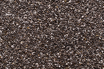 Background chia seeds