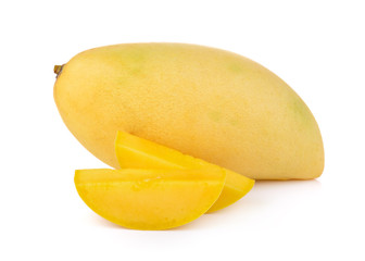mango on white background