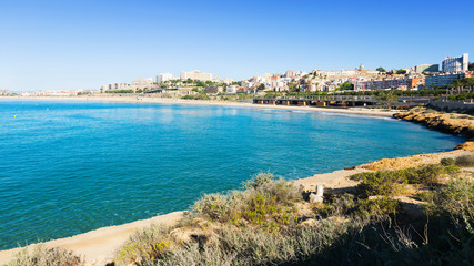 Seaside view of  Tarragona, Catalonia
