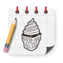 ice cream doodle drawing