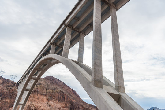 Fototapeta The Bridge by the Hoover Dam