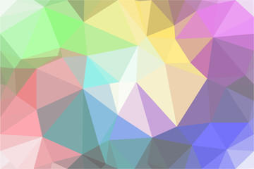 Vector polygon Abstract background