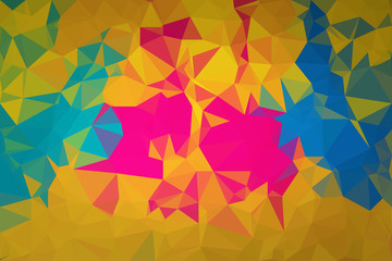 Vector polygon Abstract background