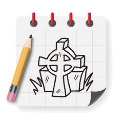 grave doodle