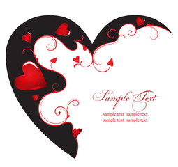 Heart frame for your text