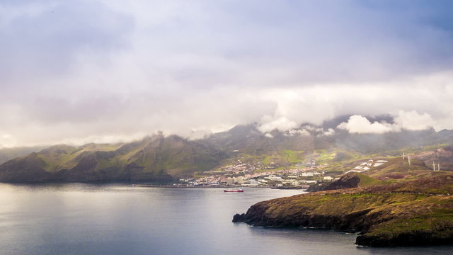 Canical, view from Ponta de Sao Lourenco, Madeira, Portugal